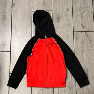 Puma Red and Black Hooded Jacket